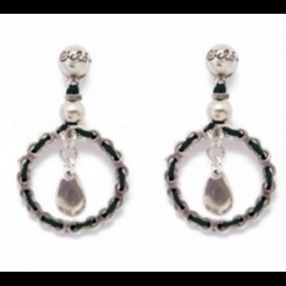 Ciclón hoop earrings